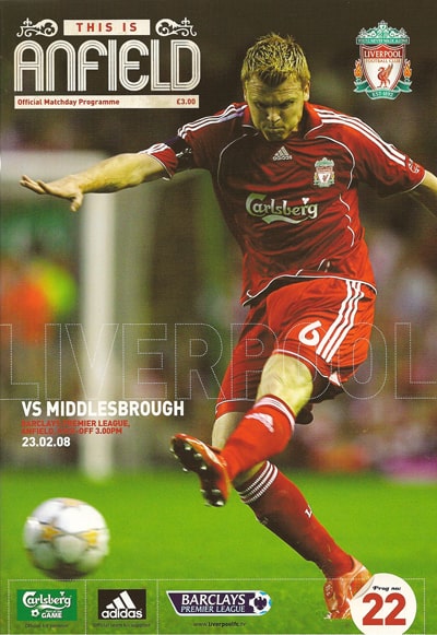 Liverpool FC v Middlesbrough FC